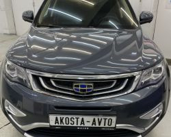 Оклейка Geely Atlas антигравийной пленкой